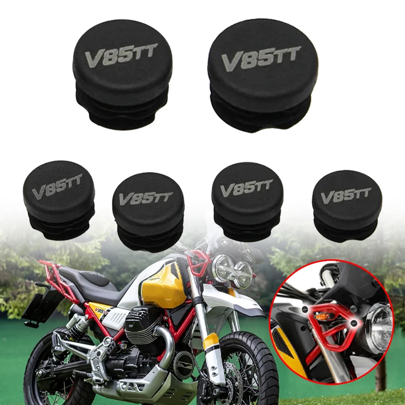 V85TT Frame Hole Cover Fit For MOTO GUZZI V85TT 2019-2022 Motorcycle Plastic Frame Hole Plug Decorative Dust-proof Cover Cap Set
V85TT Frame Hole Cover Fit For MOTO GUZZI V85TT 2019-2022 Motorcycle Plastic Frame Hole Plug Decorative Dust-proof Cover Cap Set