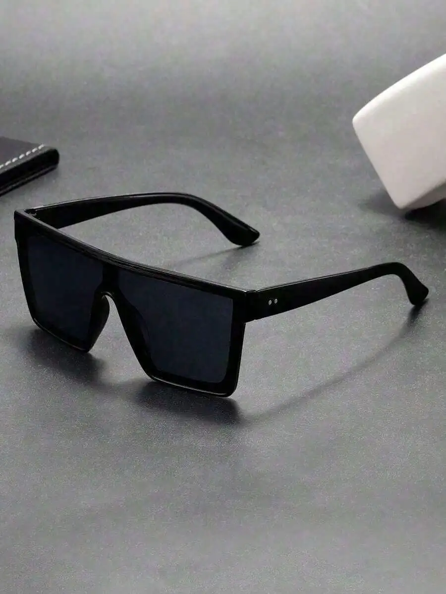 Classic Simple Black Fashion Fashion Glasses, Men's Casual Business Outdoor Sports Party Hiking Glasses, Lightweight Fashion Glasses Vacation Travel Driving Fishing Cycling
Classic Simple Black Fashion Fashion Glasses, Men's Casual Business Outdoor Sports Party Hiking Glasses, Lightweight Fashion Glasses Vacation Travel Driving Fishing Cycling