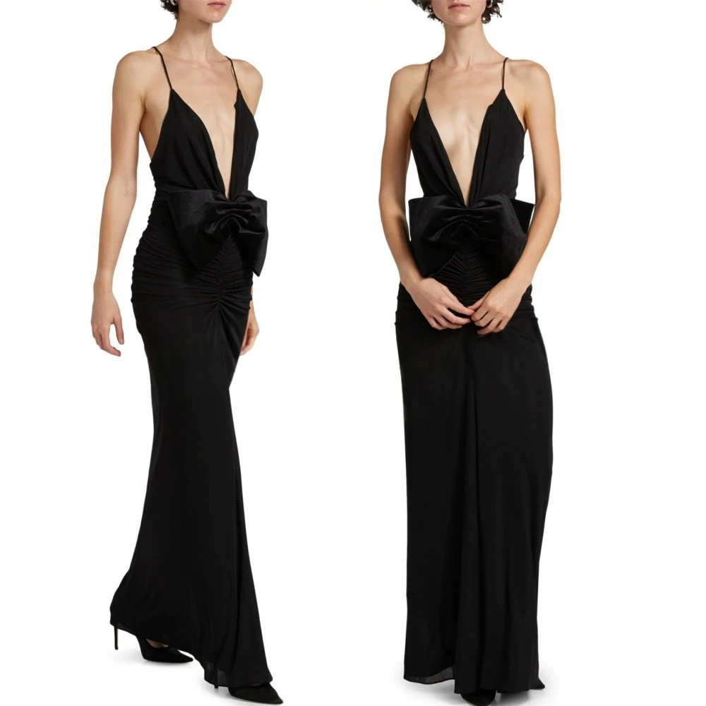 Customized Elegant Satin Sleeveless Evening Dress Exquisite Deep V-Neck Prom Dresses Delicate Open Back Special Occasion Gowns
Customized Elegant Satin Sleeveless Evening Dress Exquisite Deep V-Neck Prom Dresses Delicate Open Back Special Occasion Gowns