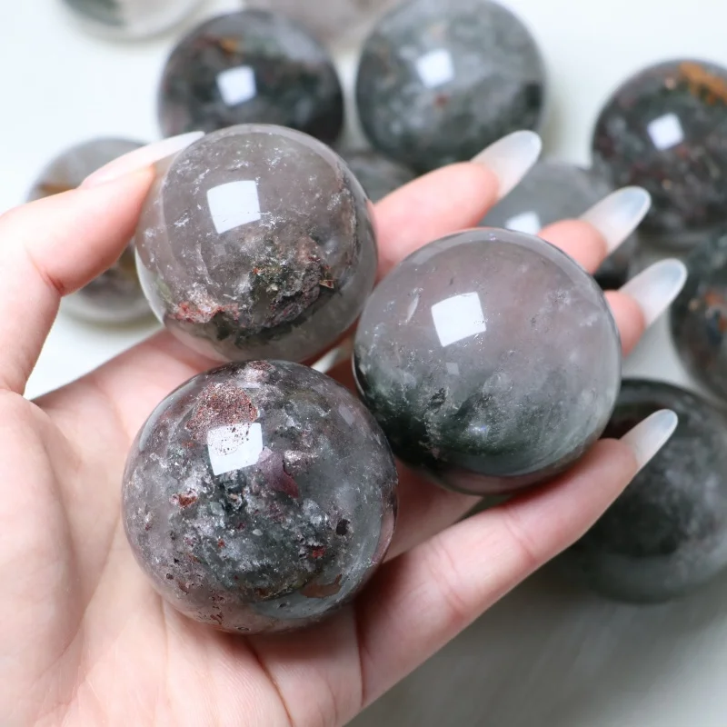 Natural Garden Quartz Sphere Green Phantom Crystal Ball Healing Stone Home Decor Unique Holiday Gift for Crystal Lovers
Natural Garden Quartz Sphere Green Phantom Crystal Ball Healing Stone Home Decor Unique Holiday Gift for Crystal Lovers