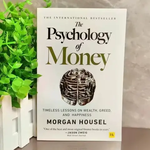 The Psychology of Money English Edition by Morgan Housel - Investment Mindset Training, Personal Finance Book Gift Idea