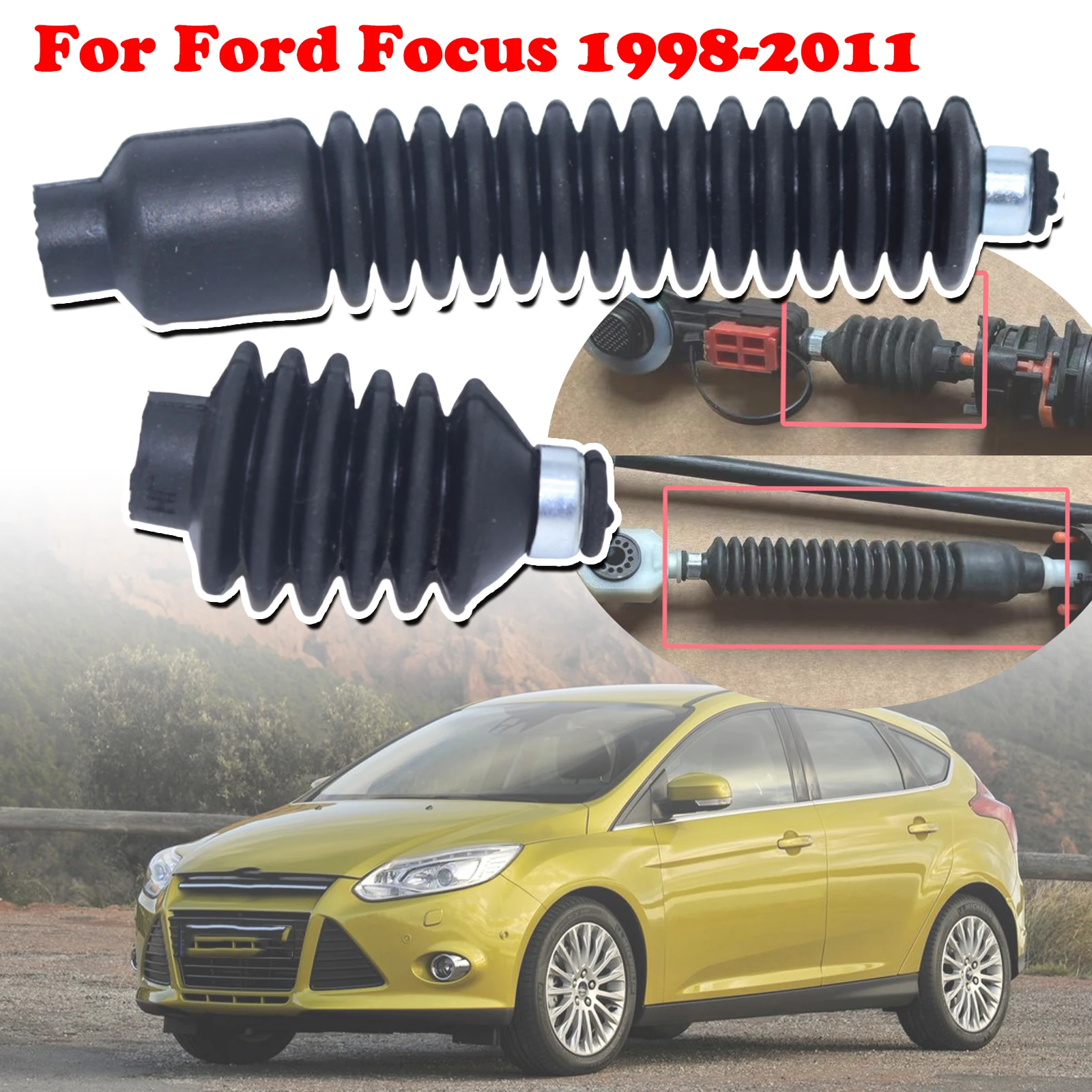 For Ford Focus Gear Cable Lever Joint End Sealing Gaiters 5 Speed B5/IB5 manual Linkage Connect Sleeve Bushing 1998 1999 - 2011
For Ford Focus Gear Cable Lever Joint End Sealing Gaiters 5 Speed B5/IB5 manual Linkage Connect Sleeve Bushing 1998 1999 - 2011