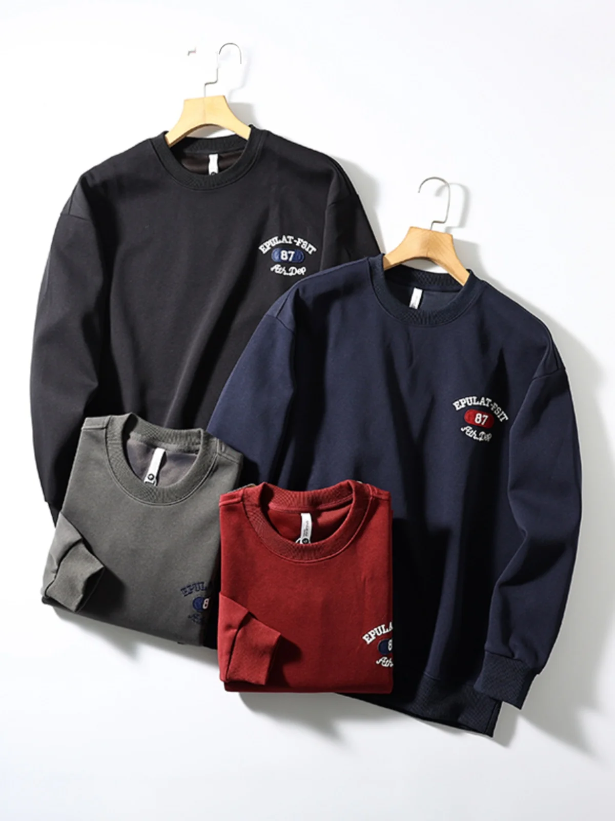 American Style Heavyweight 320g New Autumn Men's Fashion Embroidered round Neck Casual Long Sleeve Sweatshirt Streetwear
American Style Heavyweight 320g New Autumn Men's Fashion Embroidered round Neck Casual Long Sleeve Sweatshirt Streetwear
