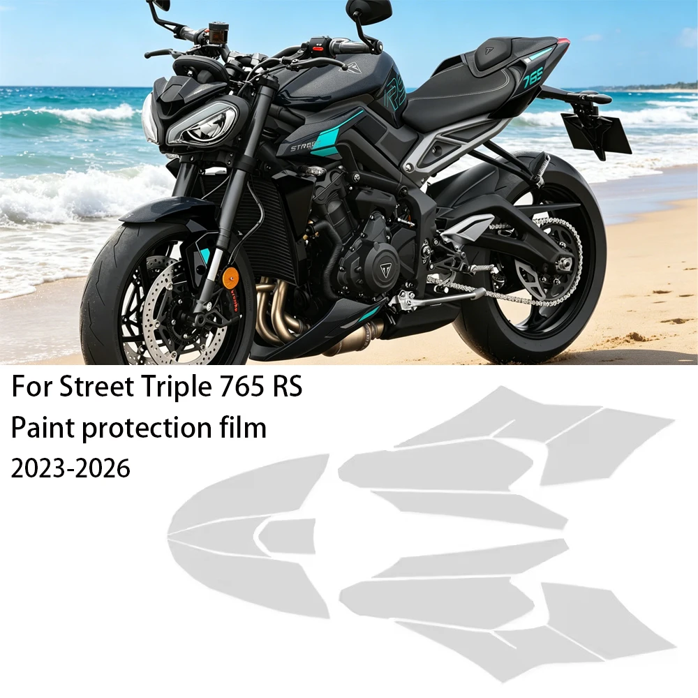For Street Triple 765 RS 765RS 2023-2026 Motorcycle PPF Paint Protective Film TPU Protect Fairing Anti-scratch Translucent Film
For Street Triple 765 RS 765RS 2023-2026 Motorcycle PPF Paint Protective Film TPU Protect Fairing Anti-scratch Translucent Film