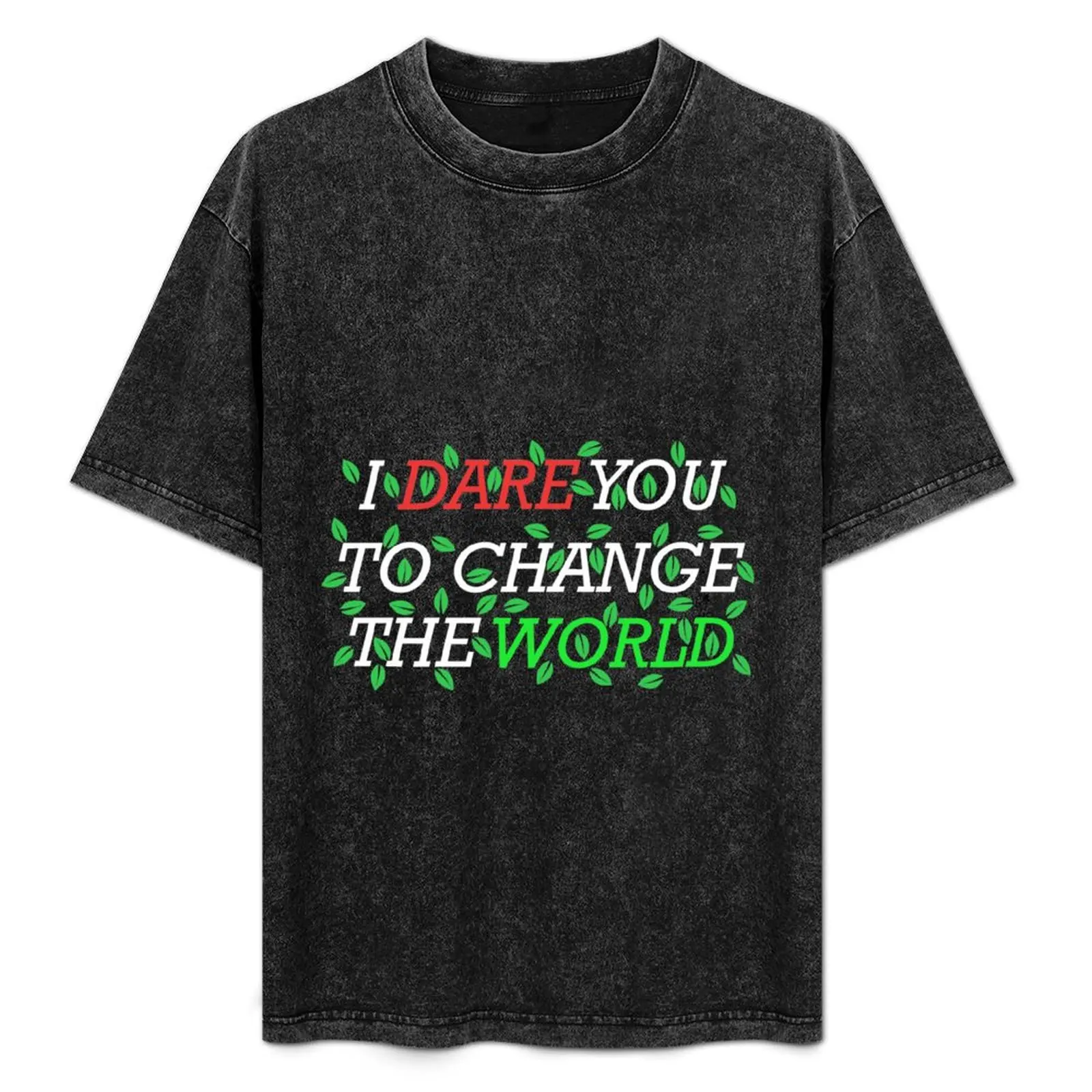 I dare you to change the world T-Shirt Large Size Short Sleeve T-Shirt
I dare you to change the world T-Shirt Large Size Short Sleeve T-Shirt