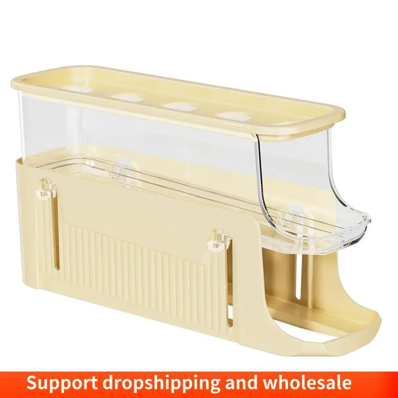 AA86 2PCS Egg Storage Trays For Refrigerator Egg Dispenser For Refrigerator 3 Tiers Space-Saving Egg Dispenser Holder Durable
AA86 2PCS Egg Storage Trays For Refrigerator Egg Dispenser For Refrigerator 3 Tiers Space-Saving Egg Dispenser Holder Durable