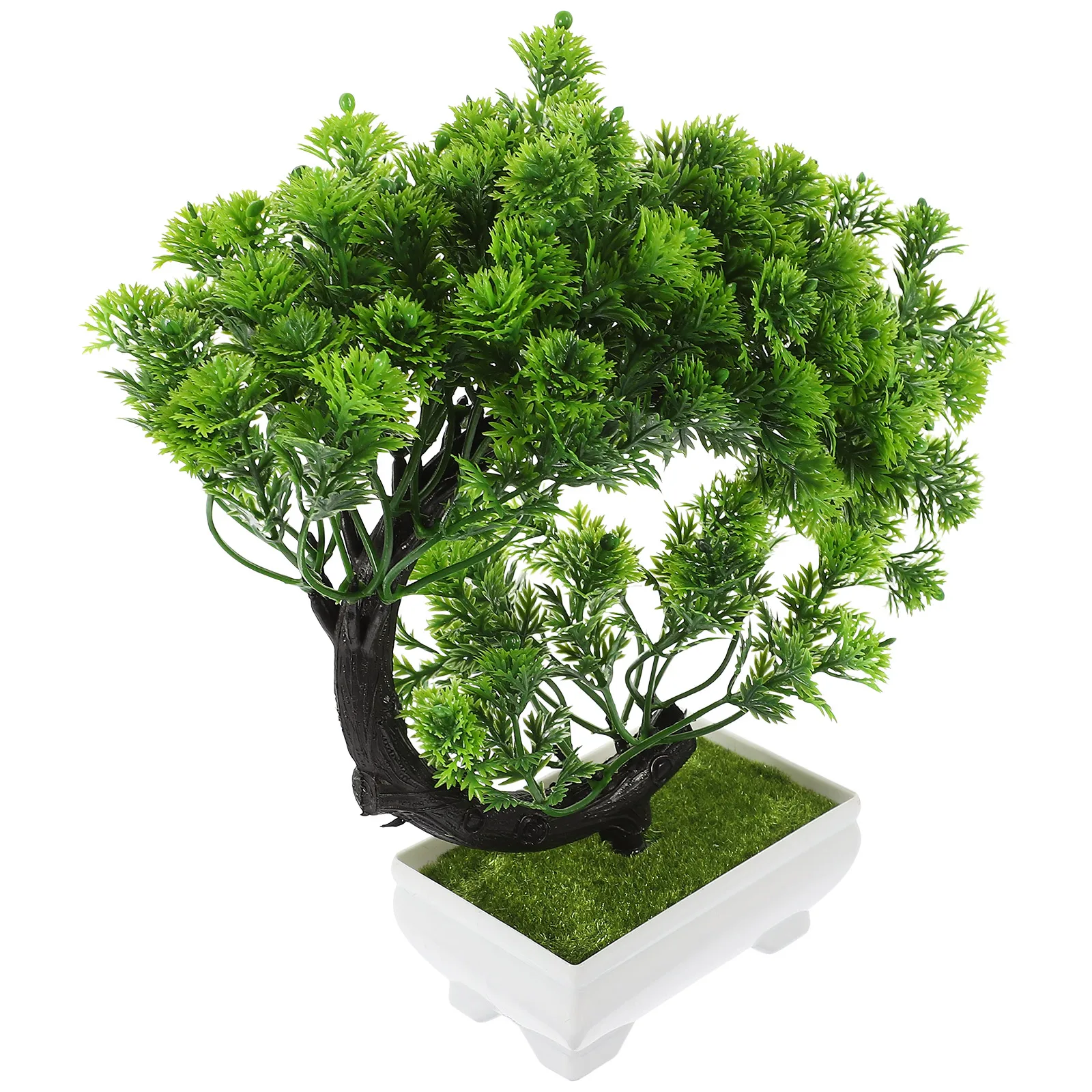Artificial Bonsai Tree Realistic Decoration Simulated Green Plant Indoor Desk Display Home Room Coffee TableFake Potted
Artificial Bonsai Tree Realistic Decoration Simulated Green Plant Indoor Desk Display Home Room Coffee TableFake Potted