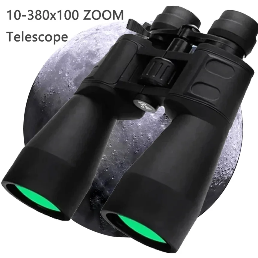 10-380x100 Powerful Binoculars Long Range Telescope Zoom HD BAK4 High Magnification Professional Monocular for Hunting Tourism
10-380x100 Powerful Binoculars Long Range Telescope Zoom HD BAK4 High Magnification Professional Monocular for Hunting Tourism