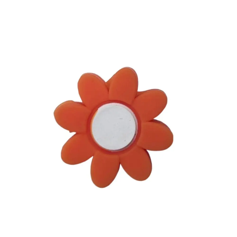 Anti-vibration Flower Tennis Racket Shock Absorber Flower Silicone Tennis Racket Dampener Mini Portable