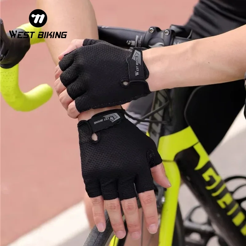 WEST BIKING Cycling Gloves Anti-slip Breathable Summer Half Finger Gloves Men Women Outdoor Sports Running MTB Road Bike Gloves
WEST BIKING Cycling Gloves Anti-slip Breathable Summer Half Finger Gloves Men Women Outdoor Sports Running MTB Road Bike Gloves
