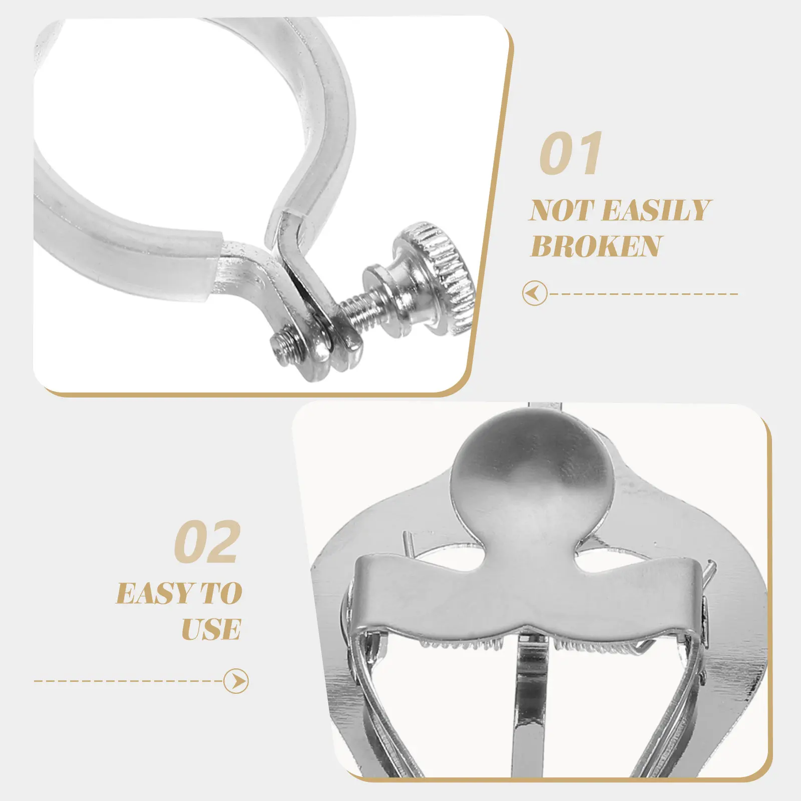 Clarinet Lyre Metal Sheet Music Clip Portable Music Score Holder For Small Instruments Clarinet Accessory Instrument
Clarinet Lyre Metal Sheet Music Clip Portable Music Score Holder For Small Instruments Clarinet Accessory Instrument