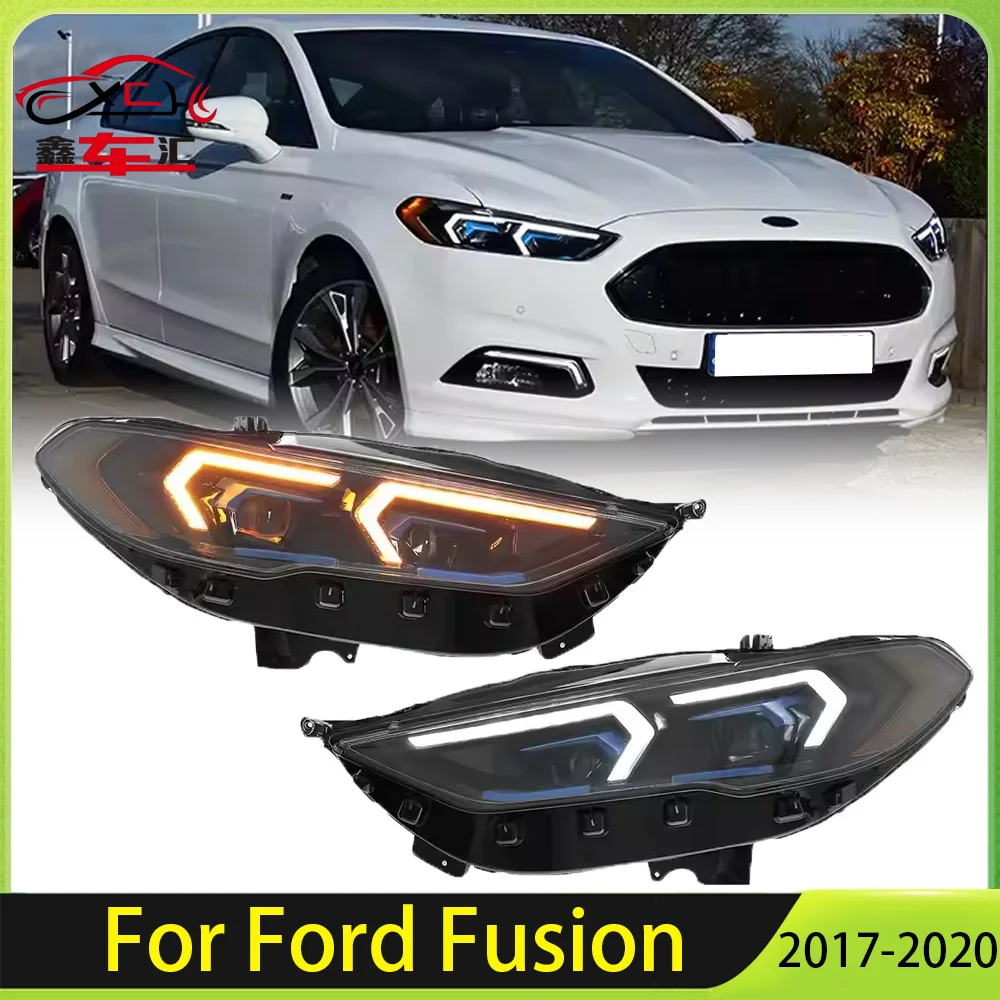 XCH For Ford Fusion Headlights 2017-2020 Mondeo LED Dynamic Signal Animation DRL Modified Retrofit for BMW Models
XCH For Ford Fusion Headlights 2017-2020 Mondeo LED Dynamic Signal Animation DRL Modified Retrofit for BMW Models