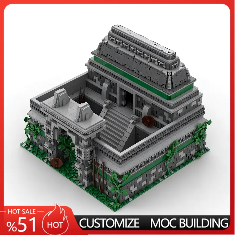 5041PCS Ancient Tribal Soldier Base MOC Model Custom Building Blocks DIY Architecture Toy For Desktop Collection Birthday Gift
5041PCS Ancient Tribal Soldier Base MOC Model Custom Building Blocks DIY Architecture Toy For Desktop Collection Birthday Gift