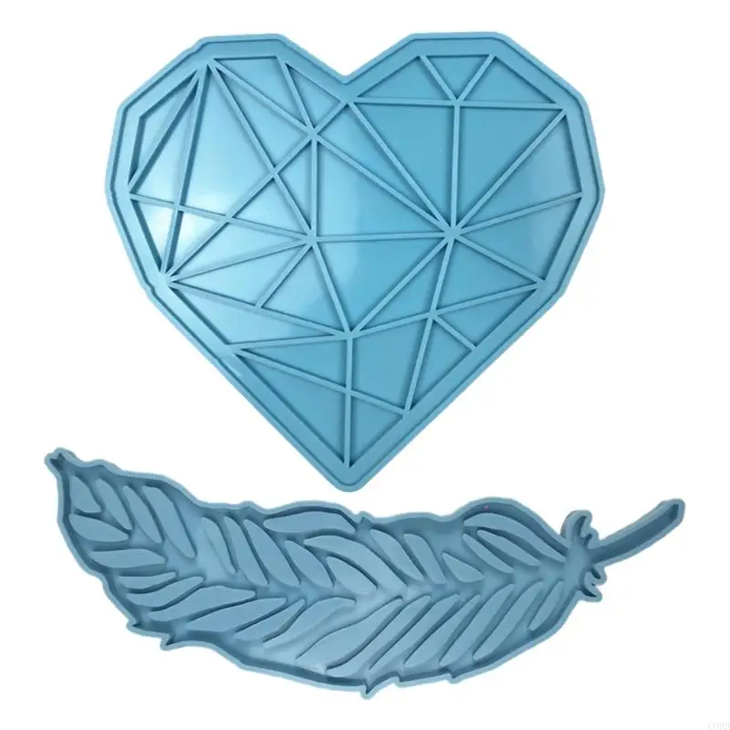 CORD 2 Pcs Love Heart Tray Pad Plate DIY Crafts Decorations Ornaments Casting Tool Epoxy Resin Mold Silicone Mould
CORD 2 Pcs Love Heart Tray Pad Plate DIY Crafts Decorations Ornaments Casting Tool Epoxy Resin Mold Silicone Mould
