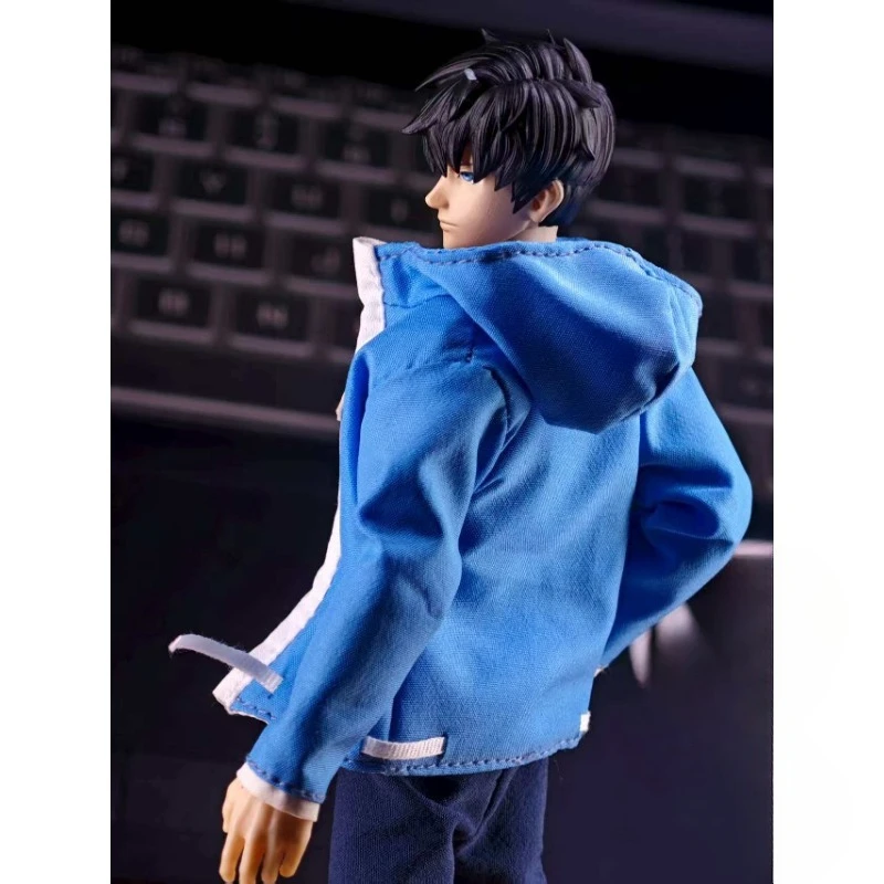 1/12 Scale Action Figure Korea Anime Leveling Clothing Blue Set Clothes Model for 6'' VTOYS X BMS Male Soldier Body Decor
1/12 Scale Action Figure Korea Anime Leveling Clothing Blue Set Clothes Model for 6'' VTOYS X BMS Male Soldier Body Decor