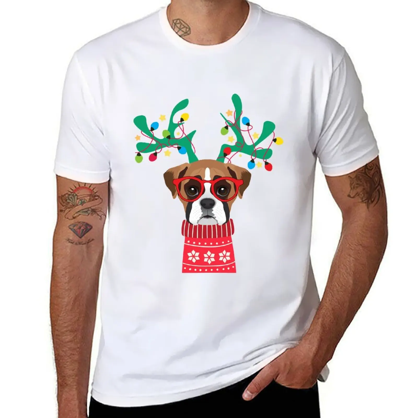 Boxer Funny Holiday Xmas Christmas T-Shirt man graphic t shirt mens graphic t shirts T-Shirt
Boxer Funny Holiday Xmas Christmas T-Shirt man graphic t shirt mens graphic t shirts T-Shirt