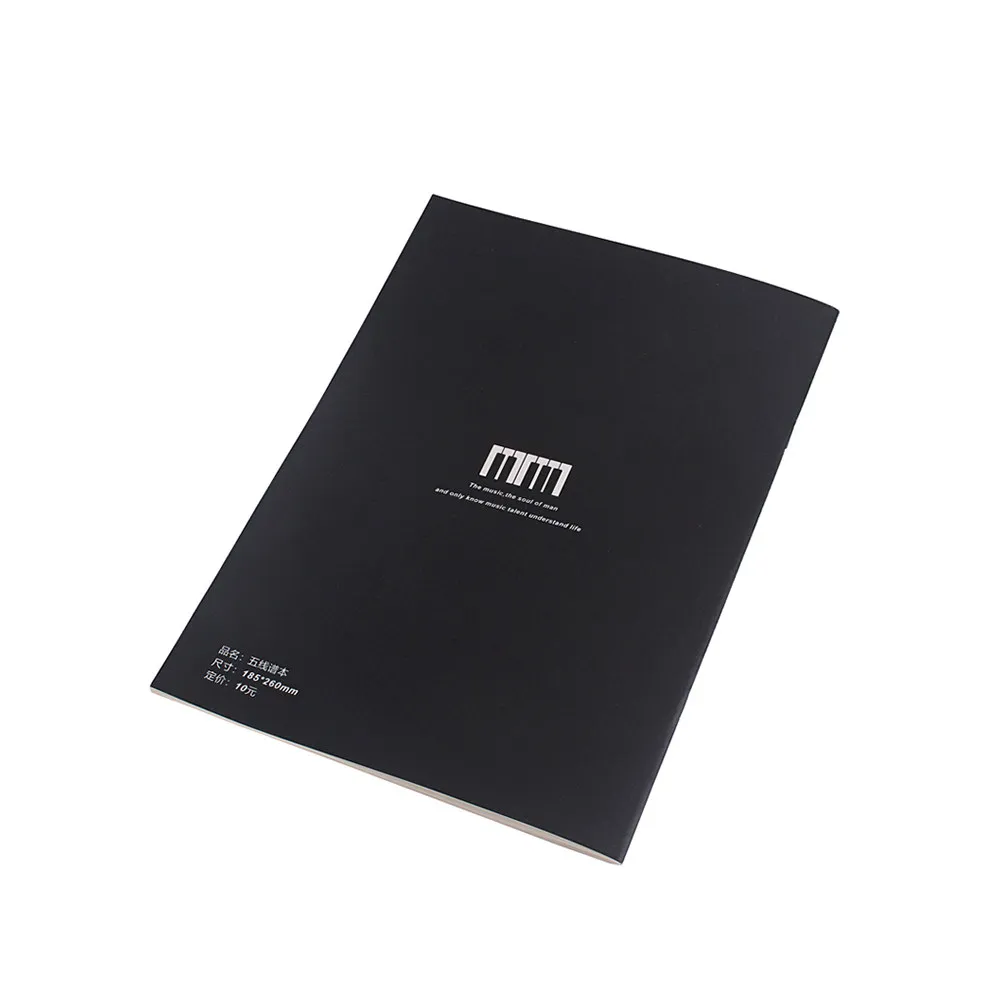 Music Notebook Black Hard Cardboard Cover Tabs Book Office School Supplies Gift for Student Teacher Music Lover Writing Notes
Music Notebook Black Hard Cardboard Cover Tabs Book Office School Supplies Gift for Student Teacher Music Lover Writing Notes