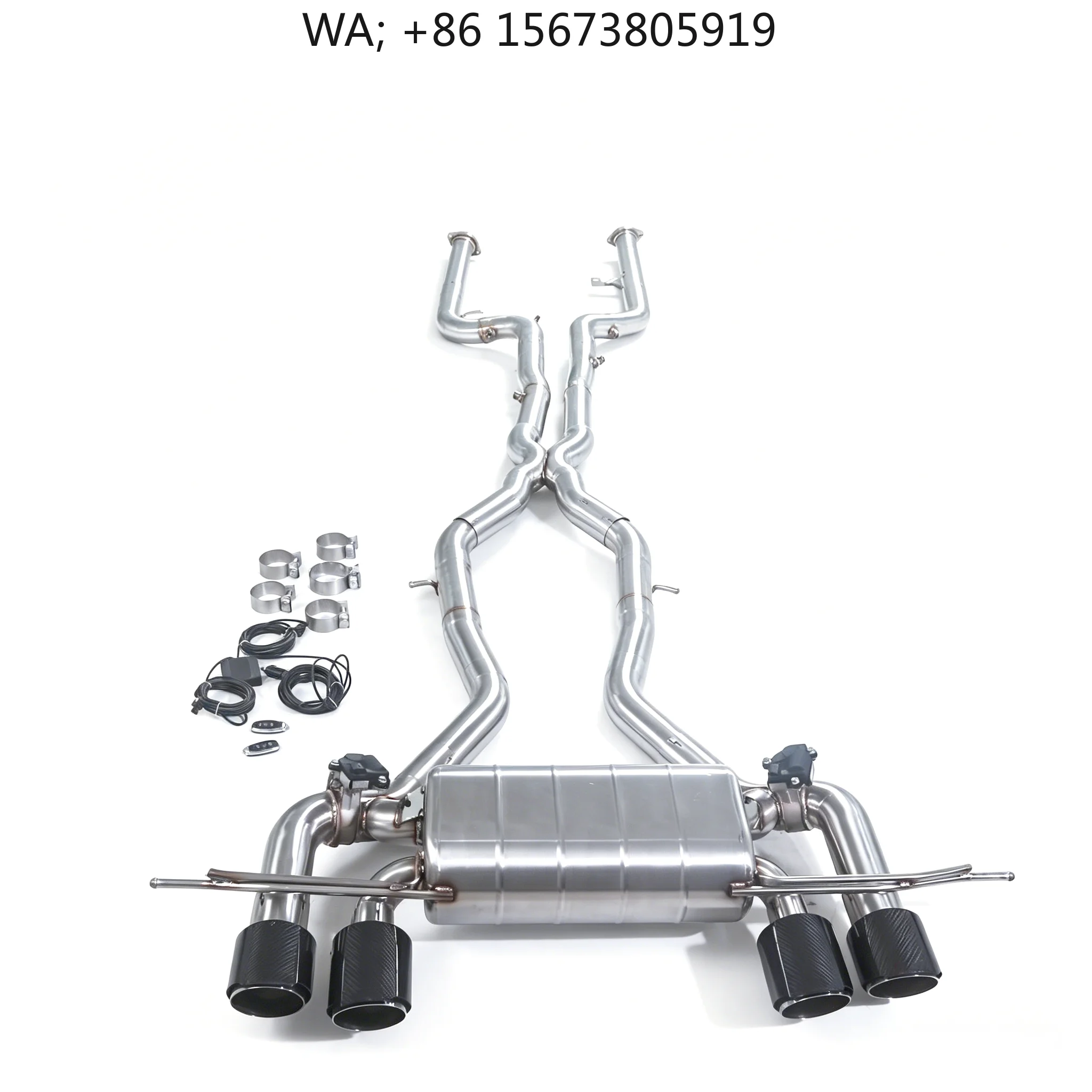 For Catback Valvetronic Muffler M4 G82 3.0T High-Permance SUS304 Exhaust Pipe
For Catback Valvetronic Muffler M4 G82 3.0T High-Permance SUS304 Exhaust Pipe