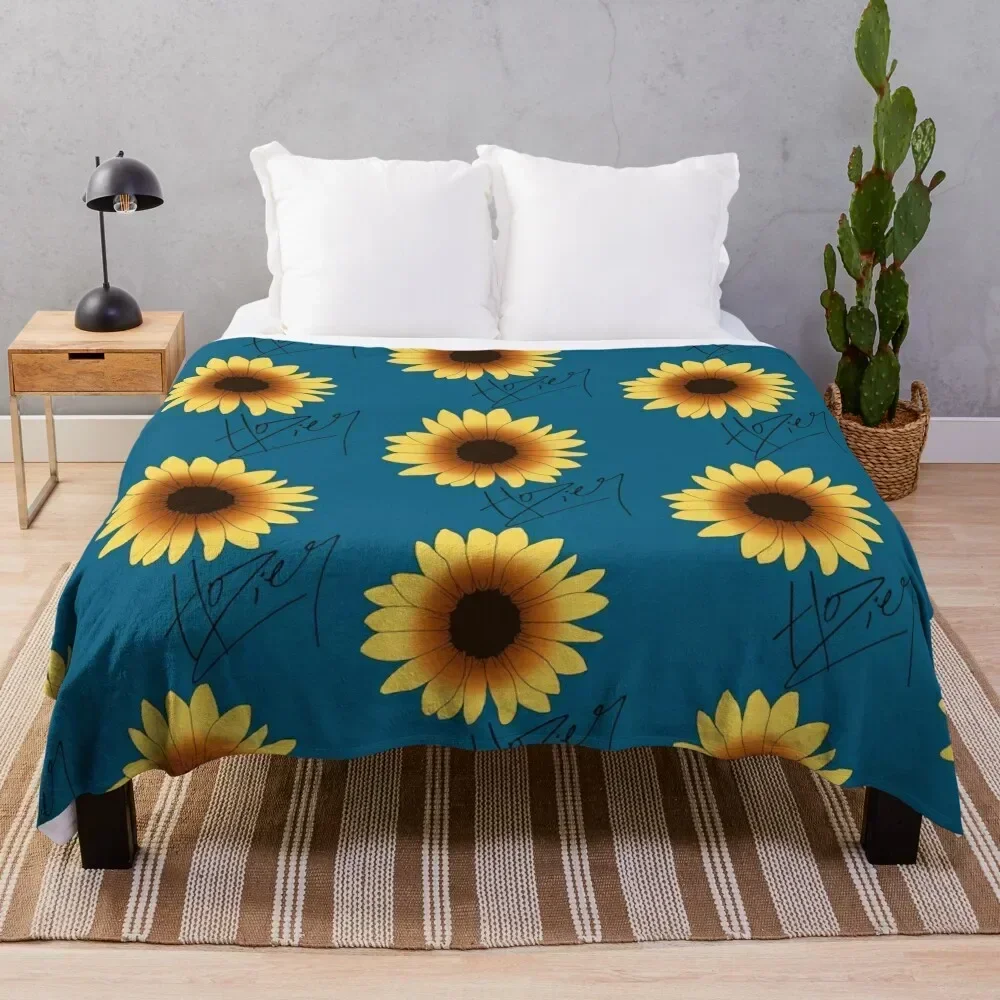 Hozier Signature Sunflower Floral Throw Blanket Stylish Warm Blanket for Living Room Bedroom
Hozier Signature Sunflower Floral Throw Blanket Stylish Warm Blanket for Living Room Bedroom