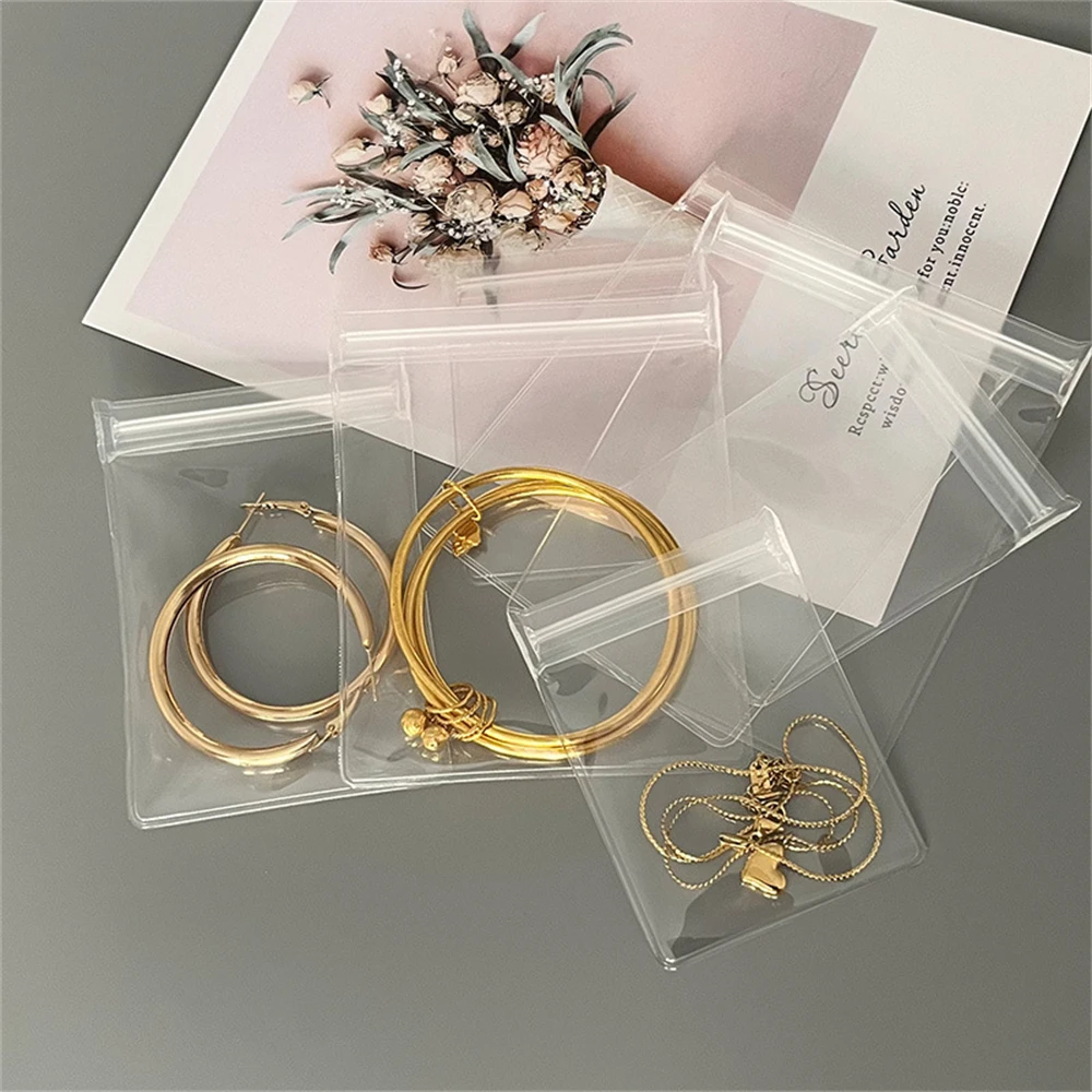 50pcs Transparent Jewelry Frosted Zipper Bag for Necklace Bracelet Ring Earring Packaging EVA Plastic Storage Pouch
50pcs Transparent Jewelry Frosted Zipper Bag for Necklace Bracelet Ring Earring Packaging EVA Plastic Storage Pouch
