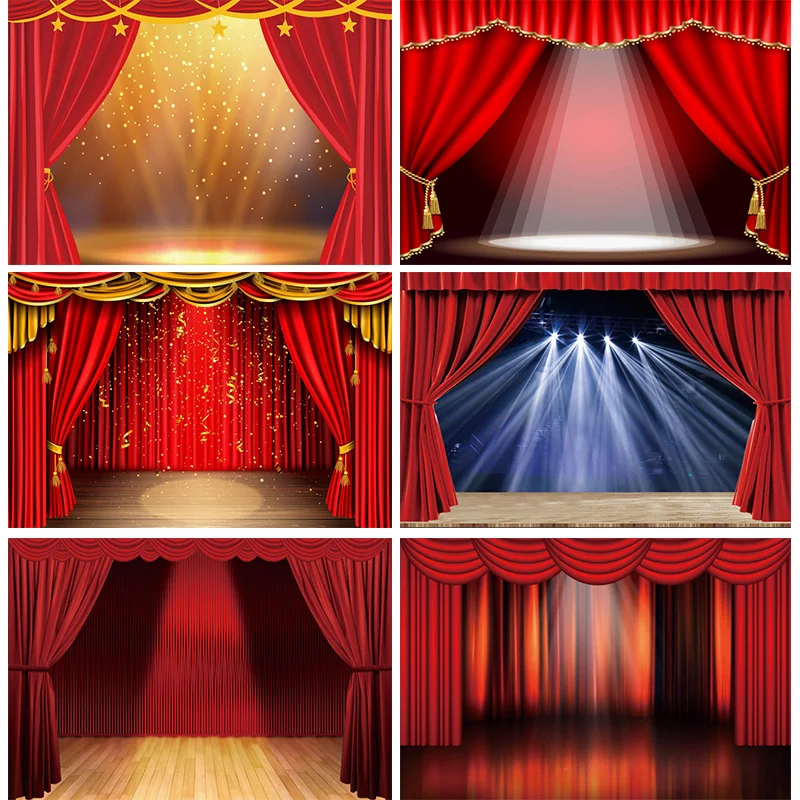 Stage Background For Performance Red Curtain Decorations Circus Tent Decor Photographic Backdrops Photo Banner Photography Props
Stage Background For Performance Red Curtain Decorations Circus Tent Decor Photographic Backdrops Photo Banner Photography Props