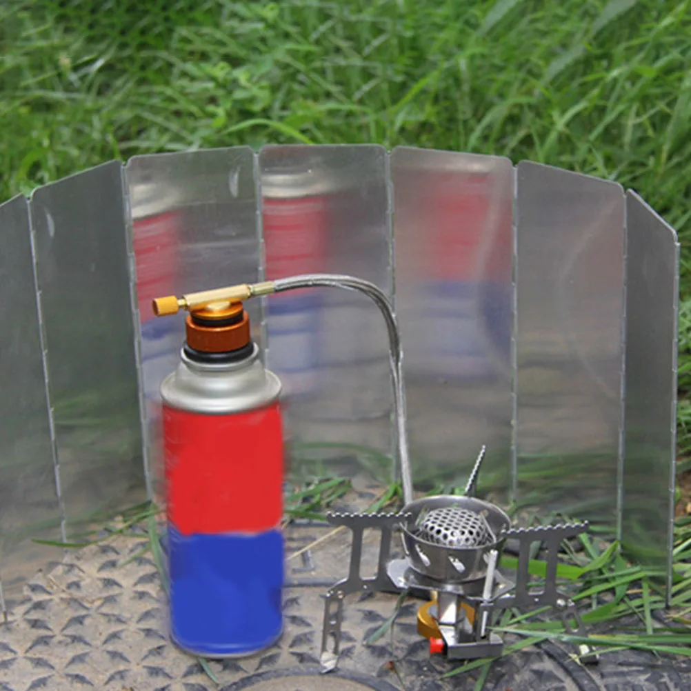 Outdoor Windshield Portable Stove Burner Windscreen for Camp Cooking Camping Accessories Blocker
Outdoor Windshield Portable Stove Burner Windscreen for Camp Cooking Camping Accessories Blocker