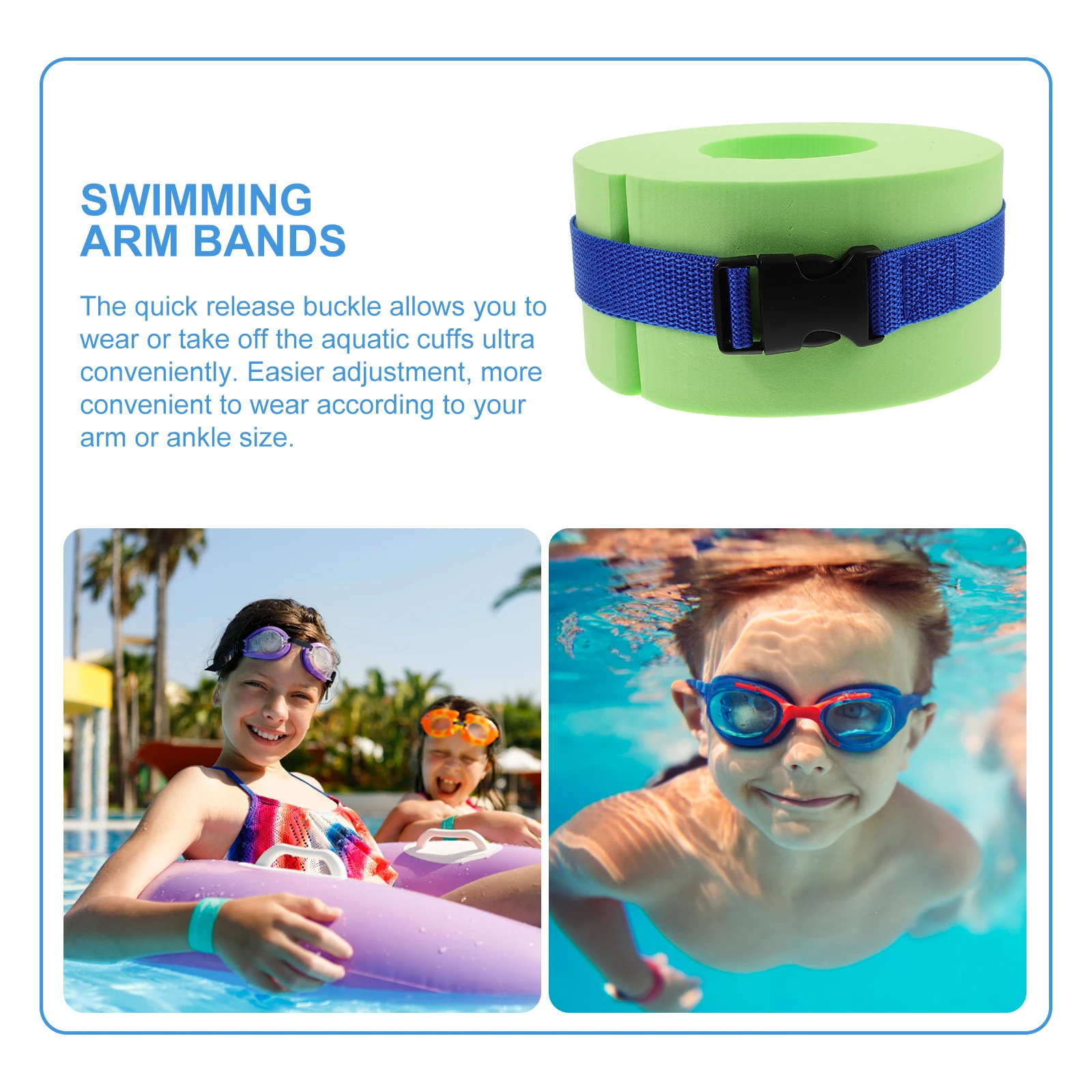 Buoyancy Arm Loop Swimming Bands for Armbands Cuffs Float Rings Water Sleeve Child
Buoyancy Arm Loop Swimming Bands for Armbands Cuffs Float Rings Water Sleeve Child