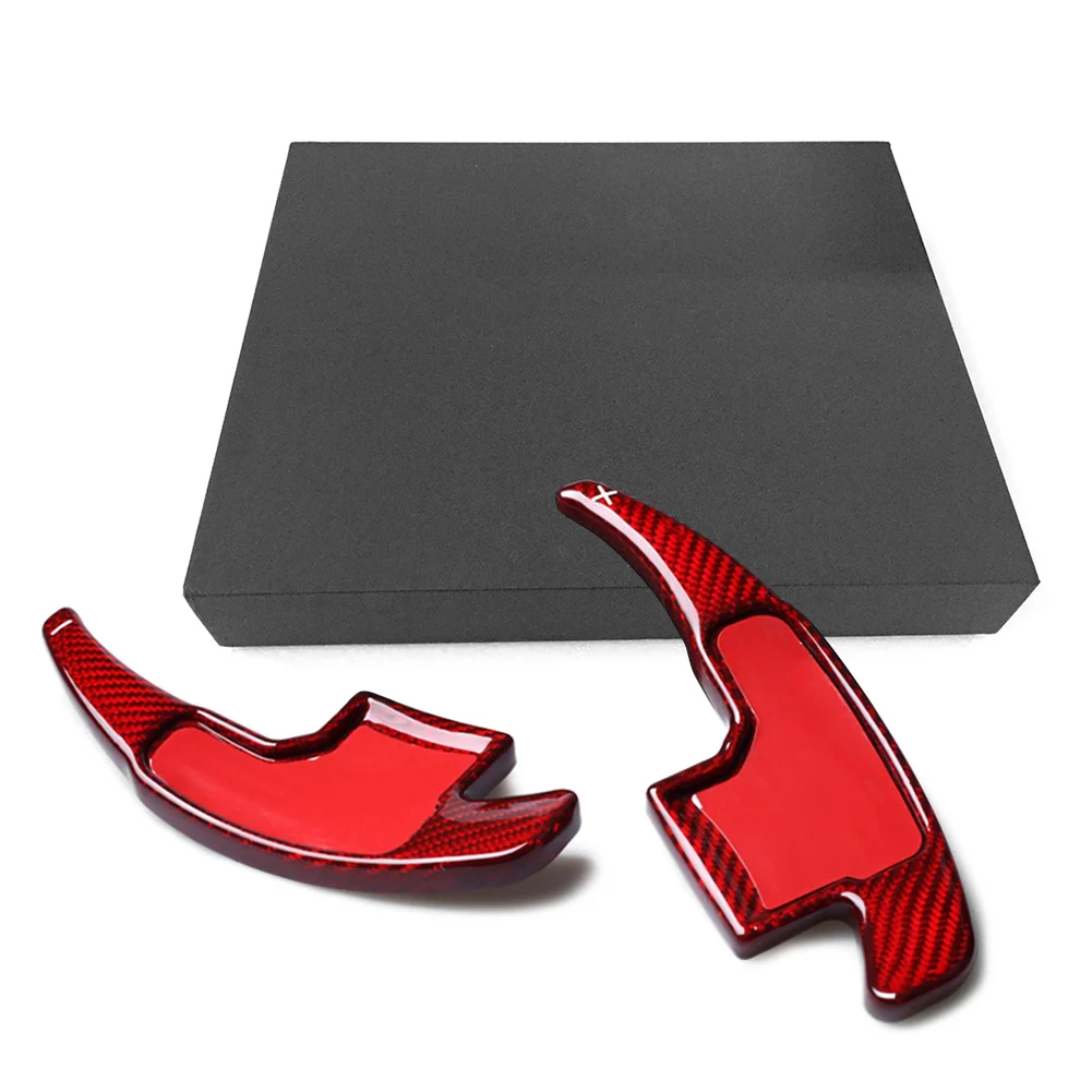 2Pcs For Ford Mustang 2015 2016 2017 Car Steering Wheel Paddle Shift Extension Shifer Red Real Carbon Fiber
2Pcs For Ford Mustang 2015 2016 2017 Car Steering Wheel Paddle Shift Extension Shifer Red Real Carbon Fiber