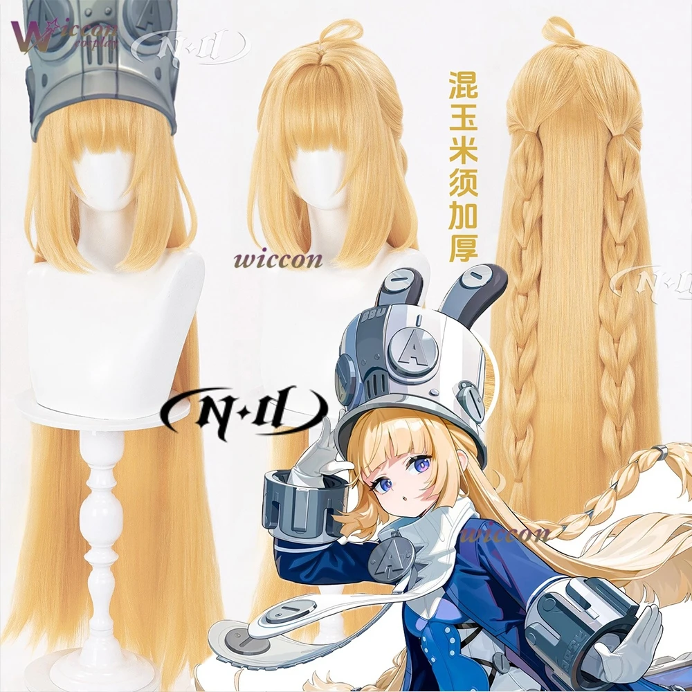 ZZZ Zenless Zone Zero Game Carnival Norma Cosplay Wig Golden Orange Hair Long Wig Halloween Accessories Chief Technician
ZZZ Zenless Zone Zero Game Carnival Norma Cosplay Wig Golden Orange Hair Long Wig Halloween Accessories Chief Technician