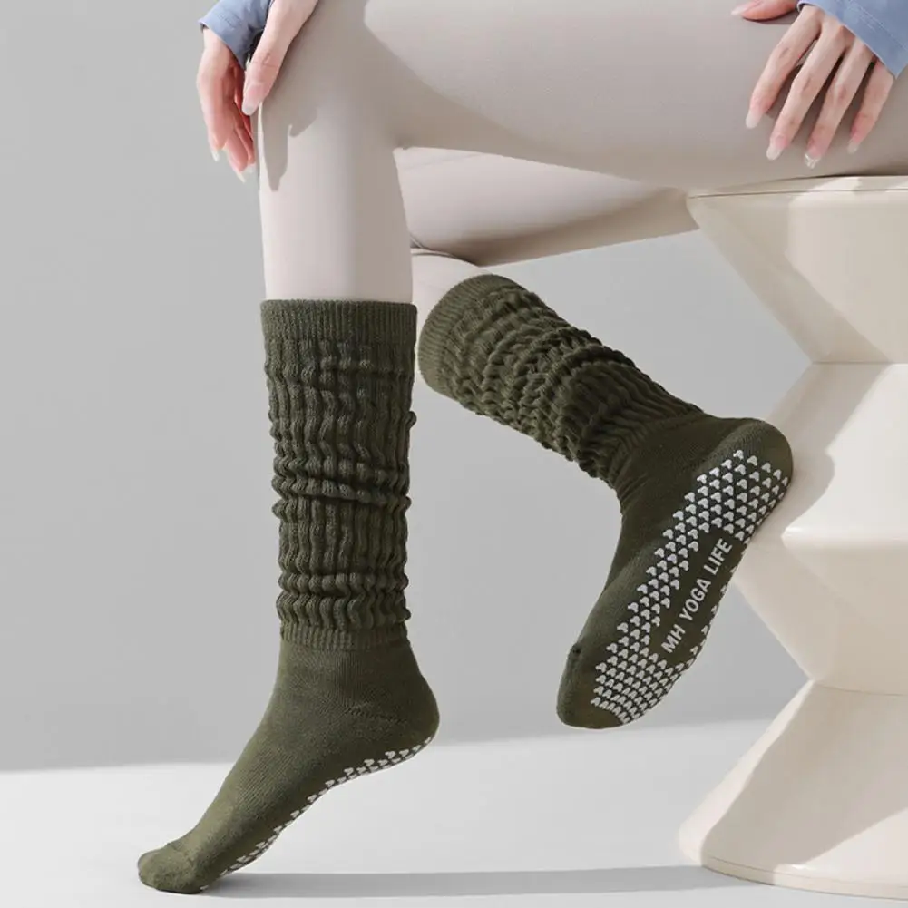 Winter Pilates Leg Warmers Women's Winter Yoga Compression Socks with Silicone Bottom for Running Daily Life High Elasticity
Winter Pilates Leg Warmers Women's Winter Yoga Compression Socks with Silicone Bottom for Running Daily Life High Elasticity