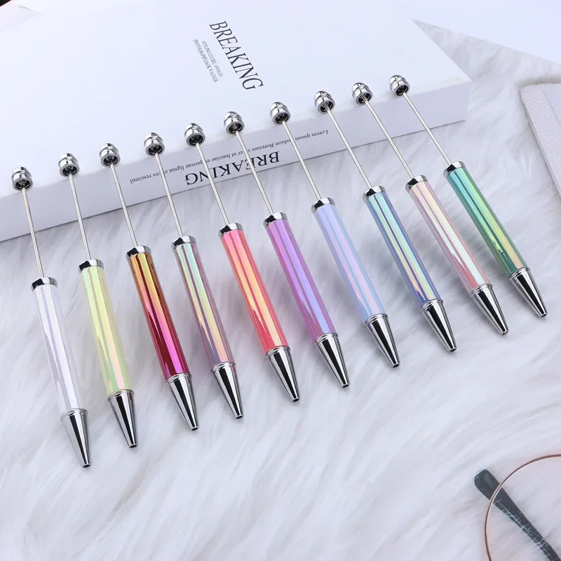 50pcs Colorful Beaded Pen Wholesale Students DIY Handmade Plastic Beadable Pen Plastic Ballpoint Pens School Office Supplies
50pcs Colorful Beaded Pen Wholesale Students DIY Handmade Plastic Beadable Pen Plastic Ballpoint Pens School Office Supplies