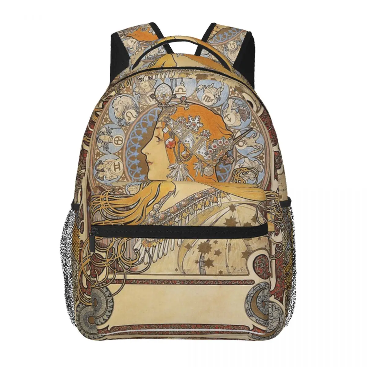 Zodiac - Alphonse Mucha - 1896 Backpack Student BookBag Children School Bag Laptop Shoulder Bags for Boys Girls
Zodiac - Alphonse Mucha - 1896 Backpack Student BookBag Children School Bag Laptop Shoulder Bags for Boys Girls