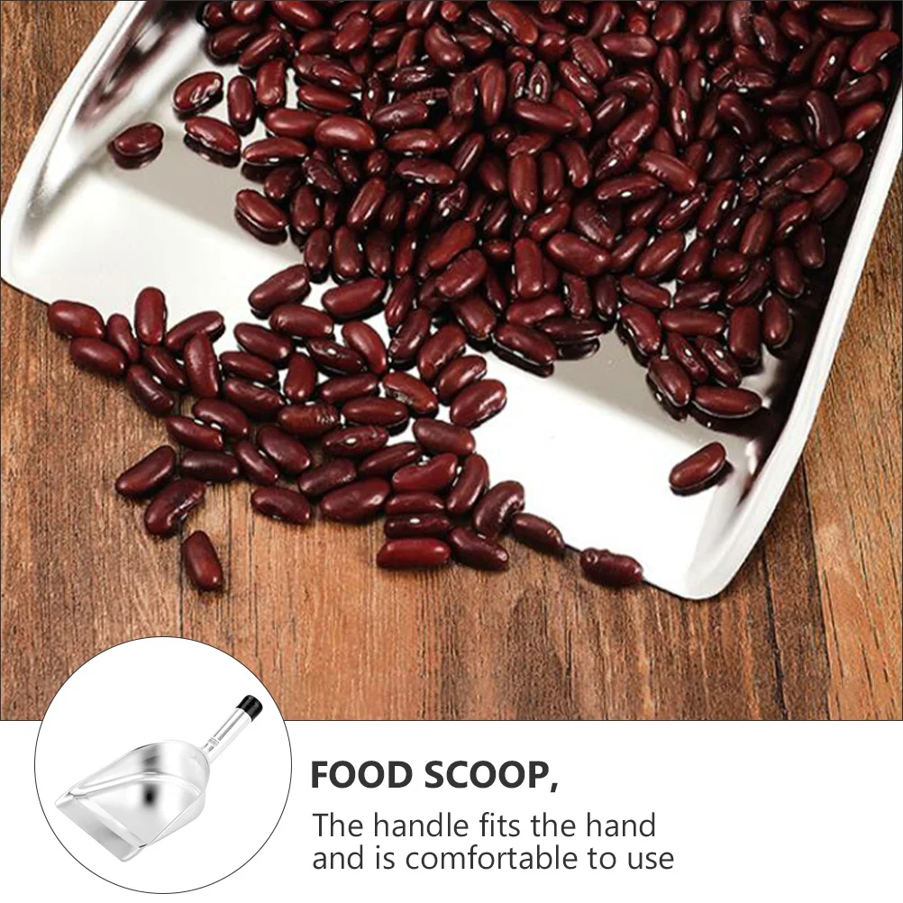 Stainless Steel Food Dried Fruit Shovel Tea Flour Multipurpose Kitchen Tool Grain Scoop Ice Cream Scoop Non Rust Comfortable H
Stainless Steel Food Dried Fruit Shovel Tea Flour Multipurpose Kitchen Tool Grain Scoop Ice Cream Scoop Non Rust Comfortable H