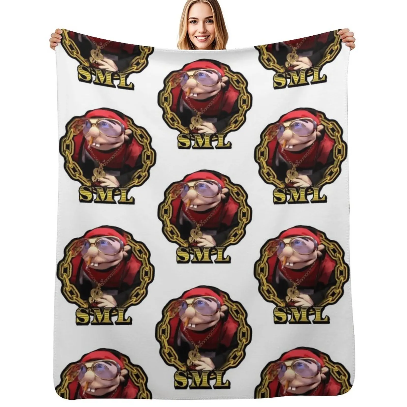 Rapper Jeffy Throw Blanket Machine Washable Soft Warm Blanket
Rapper Jeffy Throw Blanket Machine Washable Soft Warm Blanket