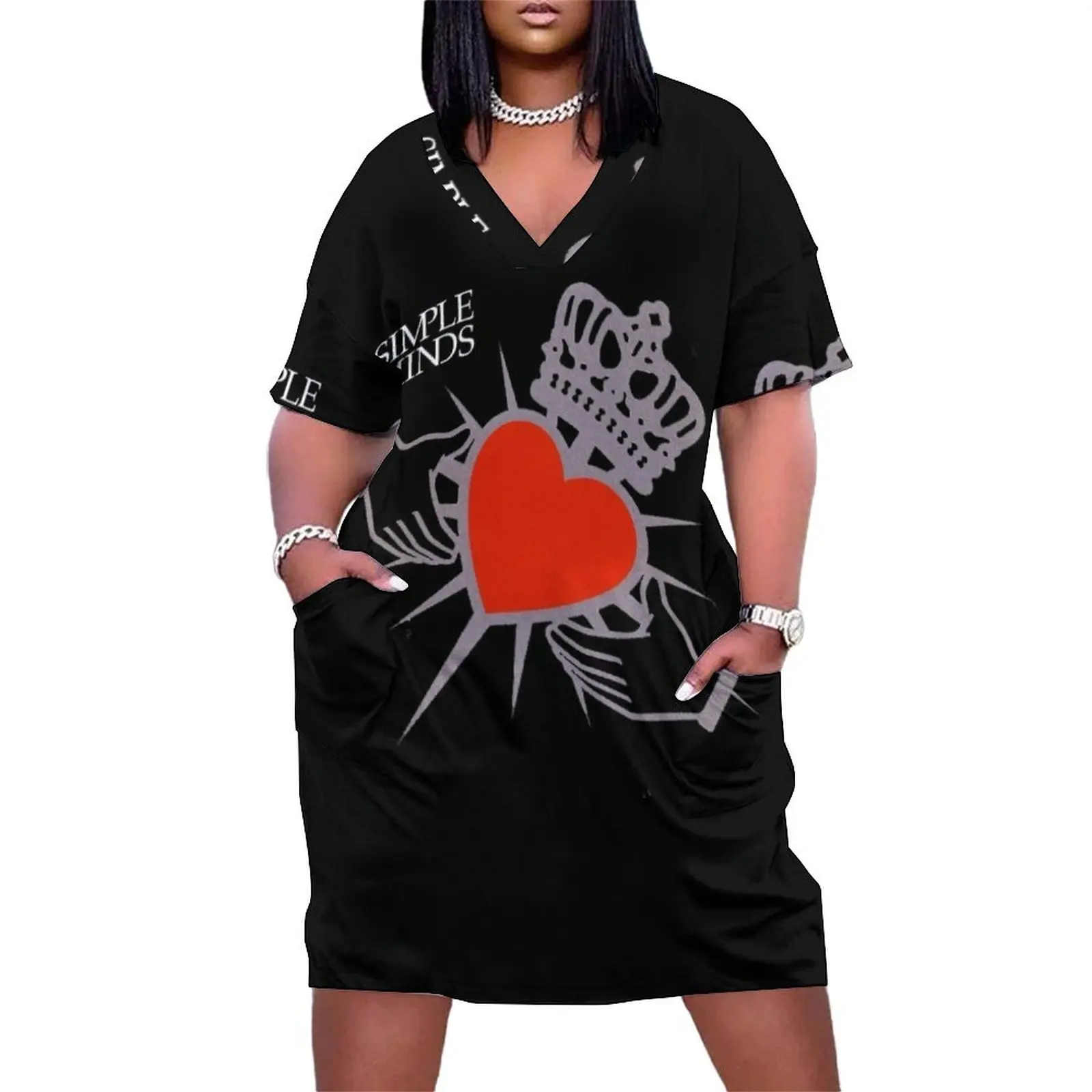 Simple Minds Loose Pocket Dress sensual sexy dress for women Prom gown Women's summer long dress
Simple Minds Loose Pocket Dress sensual sexy dress for women Prom gown Women's summer long dress