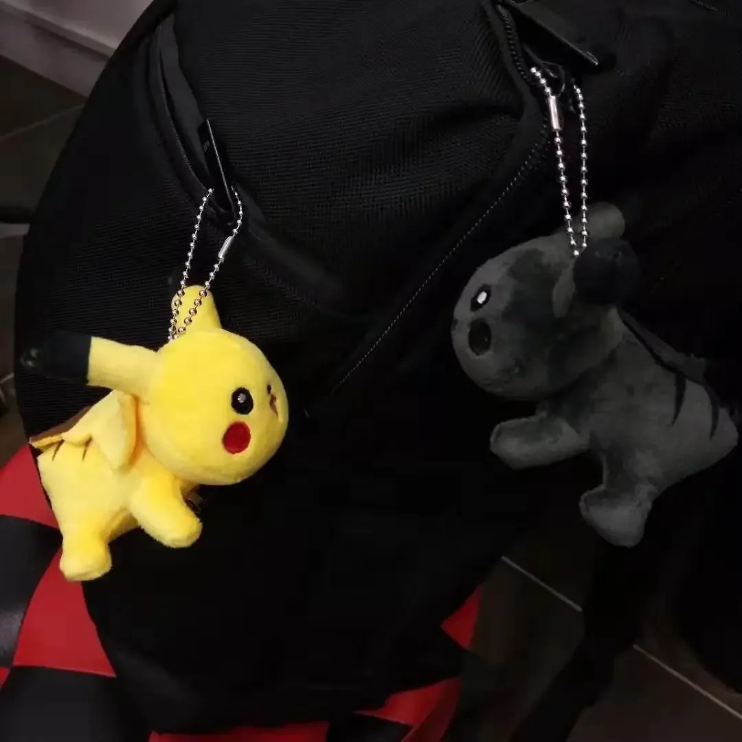 10PC/lot Pokemon Black Flash Pikachus Plush Doll Badage 10cm Pendant Stuffed Pendants Keychain Plush Gift Toy
10PC/lot Pokemon Black Flash Pikachus Plush Doll Badage 10cm Pendant Stuffed Pendants Keychain Plush Gift Toy