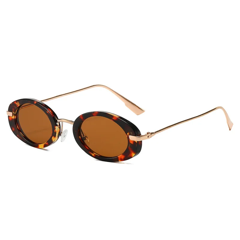 European and American ins fashion oval-shaped small-frame sunglasses for daily outings and shopping for both men and women
European and American ins fashion oval-shaped small-frame sunglasses for daily outings and shopping for both men and women