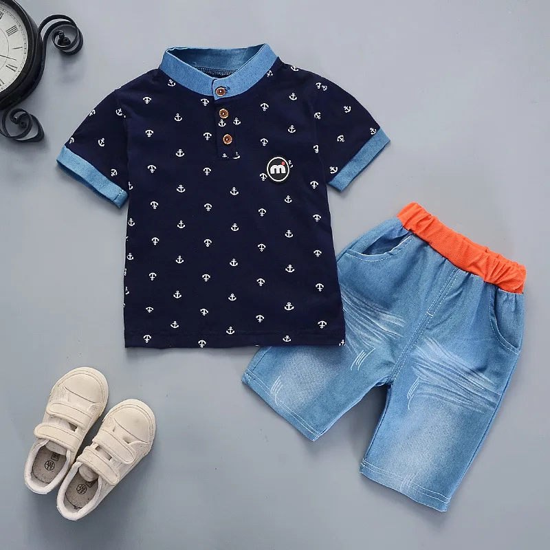 2023 Summer boys clothes sets Baby boy fashion print T-shirt + shorts 2 pieces baby cotton clothing set
2023 Summer boys clothes sets Baby boy fashion print T-shirt + shorts 2 pieces baby cotton clothing set