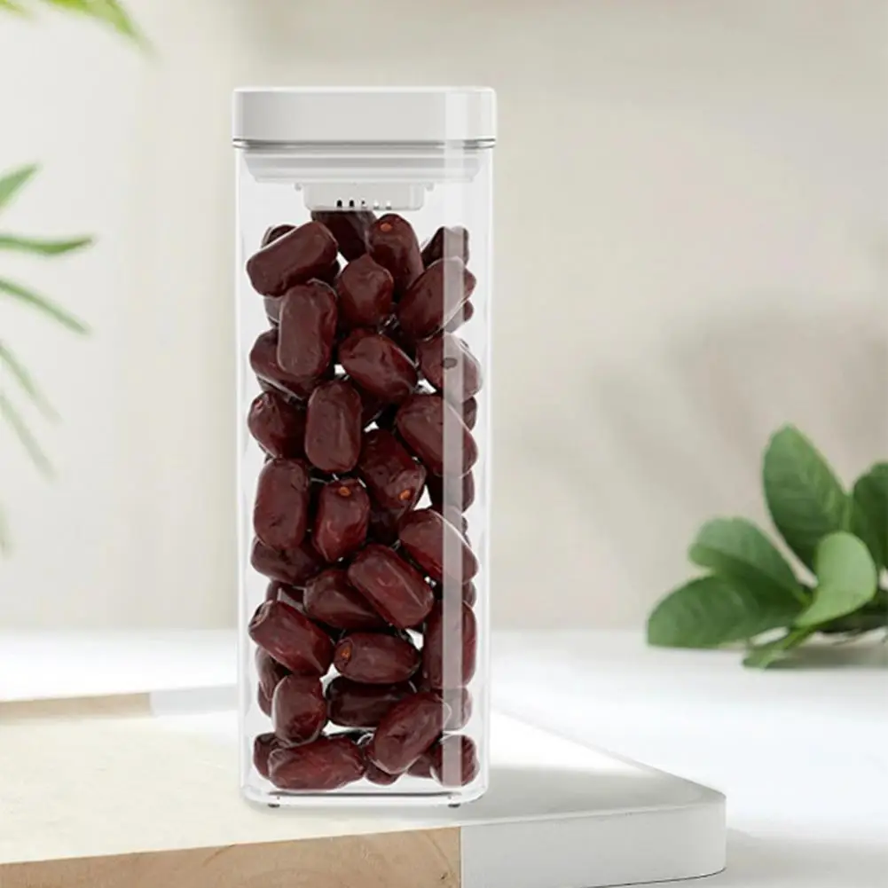 Storage Container for Rice Dry Wet Goods Container Transparent Kitchen Storage Containers for Pasta Cereal Snacks Moisture-proof
Storage Container for Rice Dry Wet Goods Container Transparent Kitchen Storage Containers for Pasta Cereal Snacks Moisture-proof