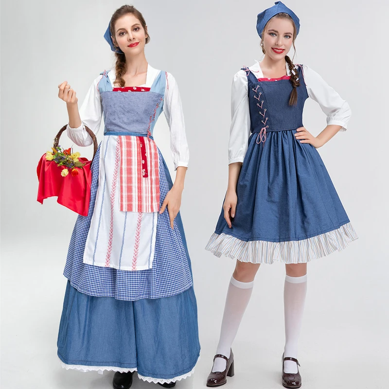 Carnival Halloween Beauty Princess Belle Costume Renaissance France Abbey Prairie Girl Spooktacular Cosplay Fancy Party Dress
Carnival Halloween Beauty Princess Belle Costume Renaissance France Abbey Prairie Girl Spooktacular Cosplay Fancy Party Dress