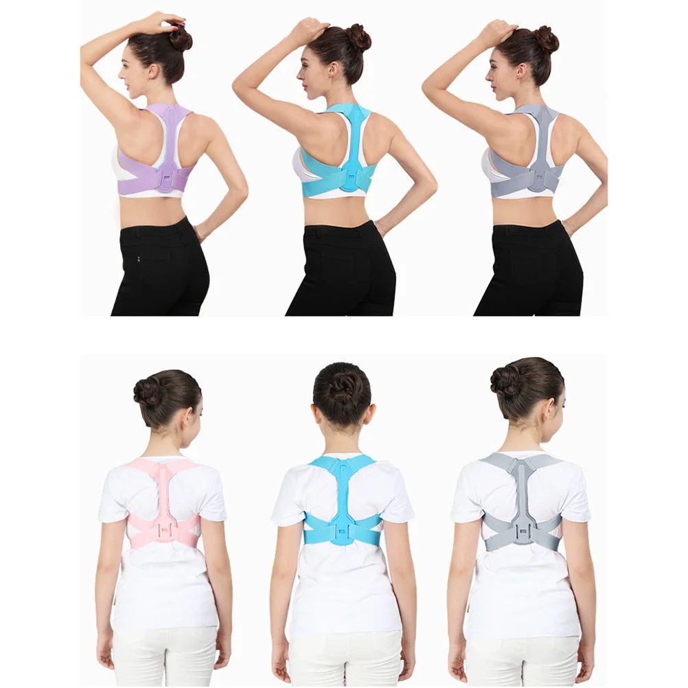 1 шт., корректор осанки спины, регулируемый плечевой ремень для женщин, синее устройство для коррекции осанки, поддерживающий бандаж, здравоохранение 
1 шт., корректор осанки спины, регулируемый плечевой ремень для женщин, синее устройство для коррекции осанки, поддерживающий бандаж, здравоохранение