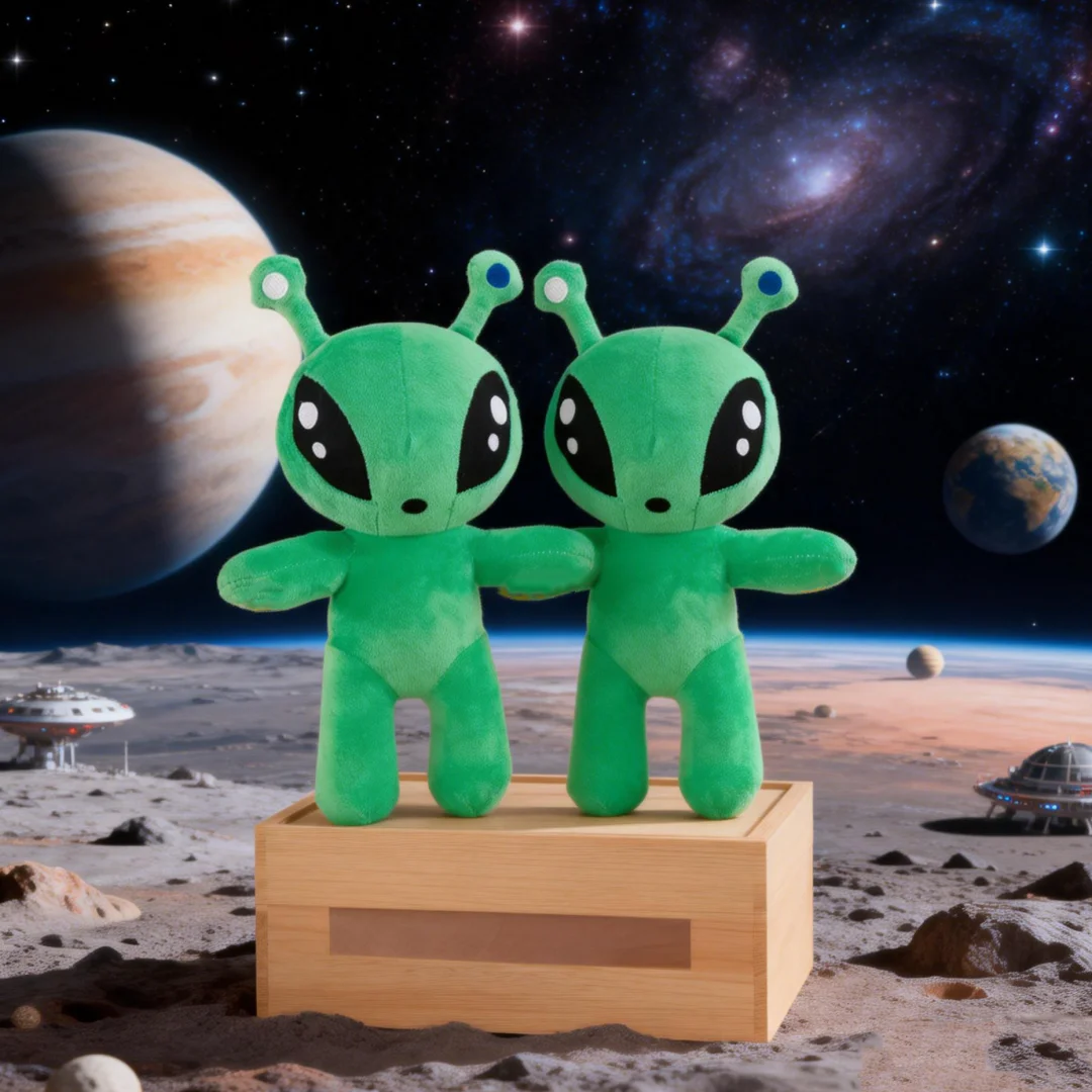 15/25 см AFTONSPARV зеленый Alien Kawaii плюшевые игрушки Alien мягкие аниме куклы для детей подарок на день рождения, Рождество, День святого Валентина
15/25 см AFTONSPARV зеленый Alien Kawaii плюшевые игрушки Alien мягкие аниме куклы для детей подарок на день рождения, Рождество, День святого Валентина