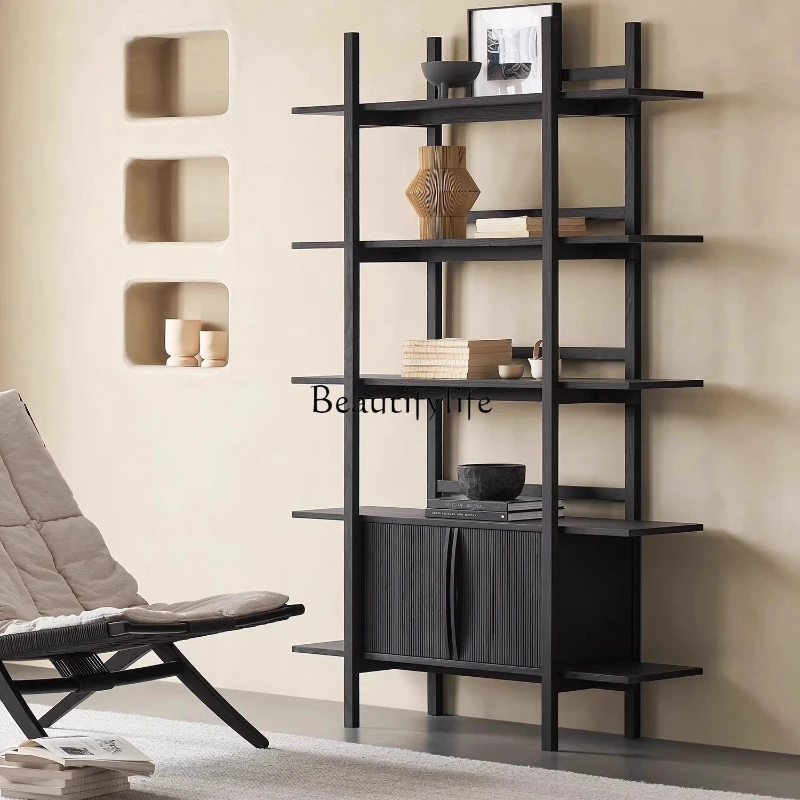 Living room office ornament storage display cabinet Solid wood bookshelf Integrated wall bookcase
Living room office ornament storage display cabinet Solid wood bookshelf Integrated wall bookcase
