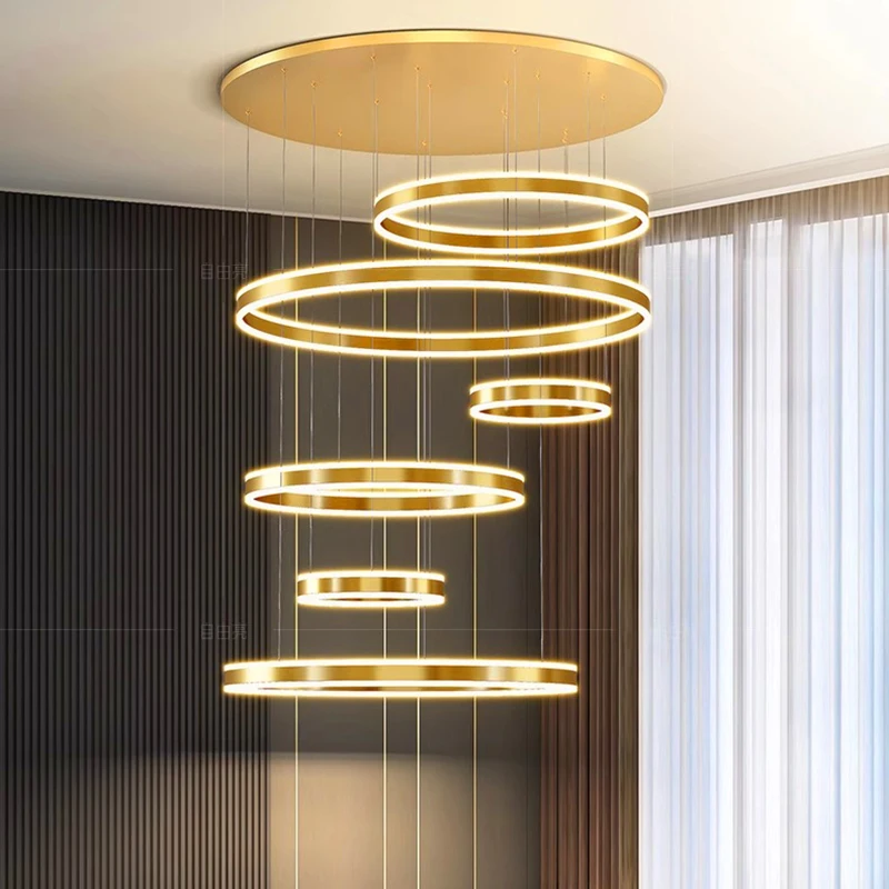 Modern home decor led lights pendant light lamps forstaircase Chandeliers for living room hanging light indoor lighting
Modern home decor led lights pendant light lamps forstaircase Chandeliers for living room hanging light indoor lighting