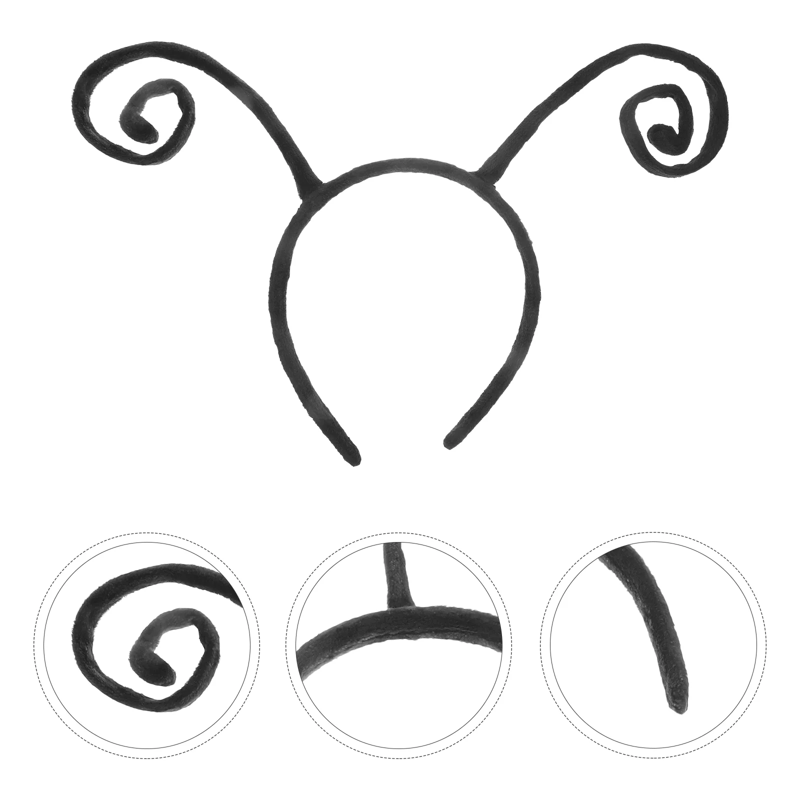 Ant Tentacles Hair Band Accessory Halloween Costume Headband for Cosplay Dress Up Party Favors Supplies (Black)
Ant Tentacles Hair Band Accessory Halloween Costume Headband for Cosplay Dress Up Party Favors Supplies (Black)