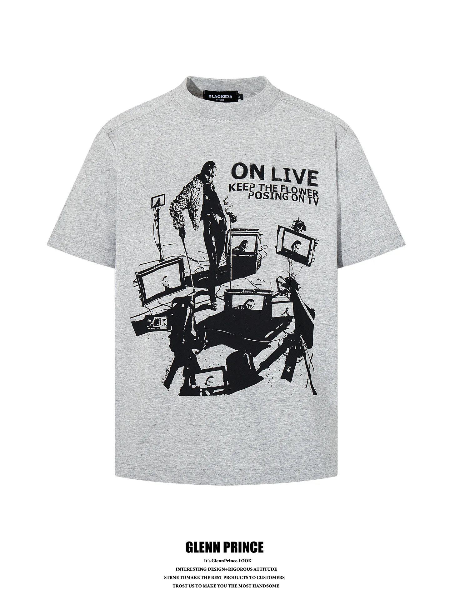 Cooling American Streetwear T-shirt Men's Short Sleeve Printed Boxy Fit Comfortable Breathable Shoulder-Length Casual Tee
Cooling American Streetwear T-shirt Men's Short Sleeve Printed Boxy Fit Comfortable Breathable Shoulder-Length Casual Tee