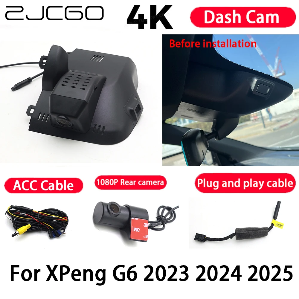Car Camera 4K Plug and Play Dash Cam Video Recorder Night Vision for XPeng G6 2023 2024 2025
Car Camera 4K Plug and Play Dash Cam Video Recorder Night Vision for XPeng G6 2023 2024 2025
