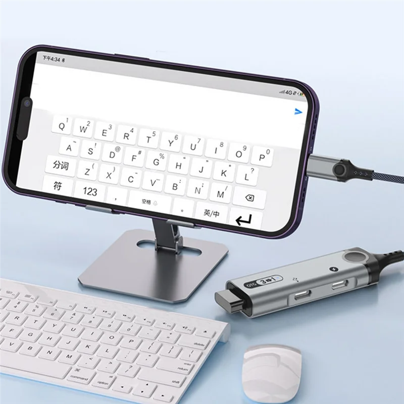Прочный адаптер OTG 3в1 Type-C для зарядки Android Внешний U-дисковый кард-ридер USB-конвертер PD 60 Вт Док-станция 3в1 OTG Адаптация
Прочный адаптер OTG 3в1 Type-C для зарядки Android Внешний U-дисковый кард-ридер USB-конвертер PD 60 Вт Док-станция 3в1 OTG Адаптация