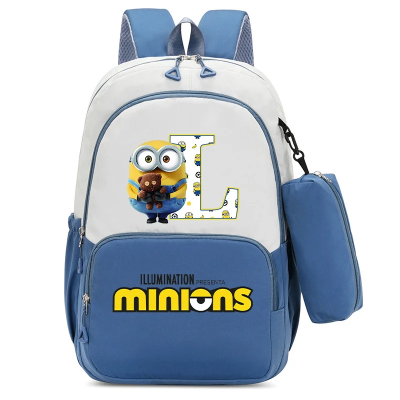 2026 Minions Schoolbag Large Capacity High Quality Casual Sport Bookbag with Pencil Case Cartoon Anime A-Z Letters Backpack Gift
2026 Minions Schoolbag Large Capacity High Quality Casual Sport Bookbag with Pencil Case Cartoon Anime A-Z Letters Backpack Gift