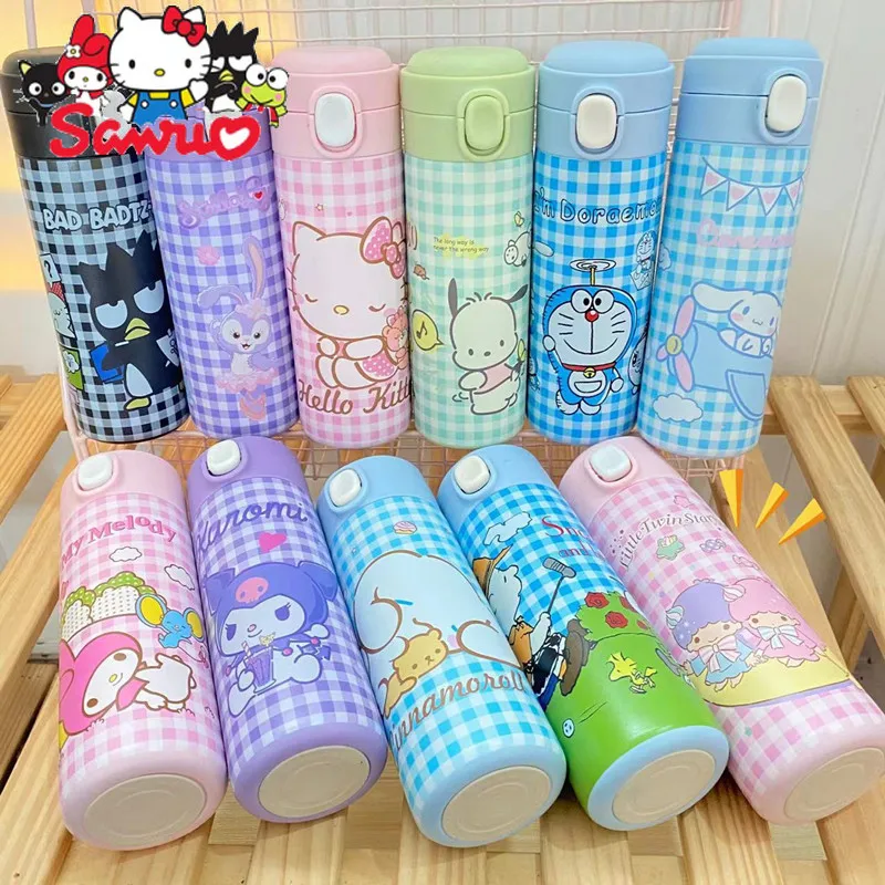 Sanrio Melody Kuromi Hello Kitty Cinnamoroll Pochacco Thermos Cup 304 Stainless Steel Vacuum Bounce Student Thermos Water Cup
Sanrio Melody Kuromi Hello Kitty Cinnamoroll Pochacco Thermos Cup 304 Stainless Steel Vacuum Bounce Student Thermos Water Cup
